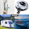 Prmape Stainless Steel Flush Pull Hatch Latch Slam Latch, Boat