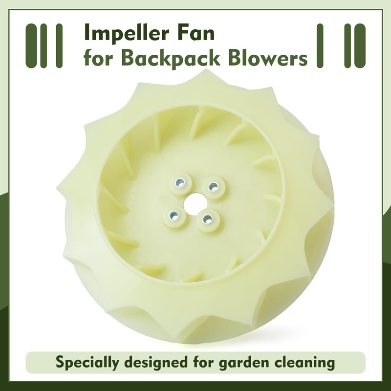 589266101 Impeller Fan Compatible with RedMax EBZ8500 EBZ7500 Backpack Blower,
