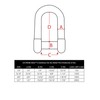 Extreme Max 3006.8393 BoatTector Stainless Steel D Shackle with No-Snag