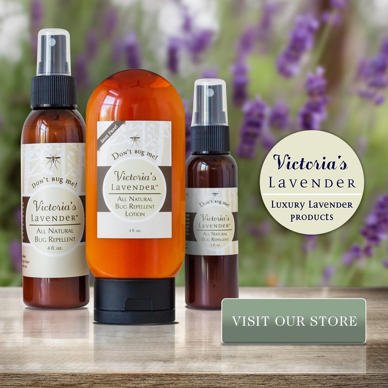 Victoria's Lavender Organic Don’t Bug Me Insect Spray DEET-Free, Made