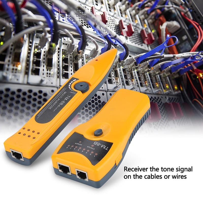TM‑8B Multi Purpose Network Cable Tester RJ45 RJ11 Wire Telephone