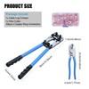 Battery Cable Lug Crimping Tool, heavy-duty wire crimper with Cable