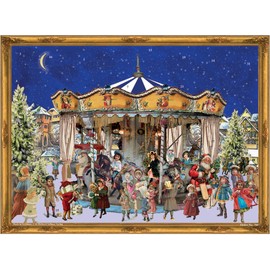 Richard Sellmer Verlag Advent Calendar Santas Carousel