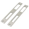 Opfiue Strike Plate Door Flat, 172mm x 23.7mm, Stainless Steel,