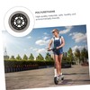 1 Pair 100mm Silent Scooter Wheels Replacement Parts for Luggage,