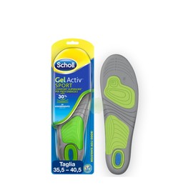 Scholl GelActiv Sport Women Anatomic Insoles Max 35.5-40.5, 1pair