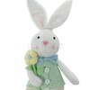 Northlight 24" White and Green Boy Bunny Rabbit Easter and