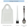 EIKS Porcelain Grater Plate for Grinding Wasabi Ginger Cheese Lemon