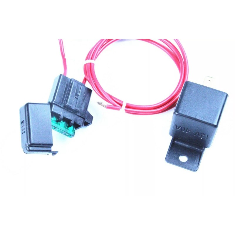 16" Inch Electric Radiator Fan High 3000+ CFM Thermostat Wiring