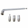 Telescopic FM Radio Antenna with 3.5mm Adapter & F-Type Male