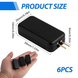 Universal Car Airbag Simulator for Troubleshooting and Diagnostics, SRS Airbag Emulator Simulators, Repair Tester Tool, Universal Use for Most Vehicle Models, Pack of 6