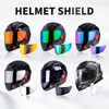 JQF Gear Motorcycle Helmet Visor for Assault/Rapid/Stream Outer Face Shield