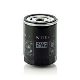 Original MANN-FILTER Oil filter W 717/2 – For Passenger Cars
