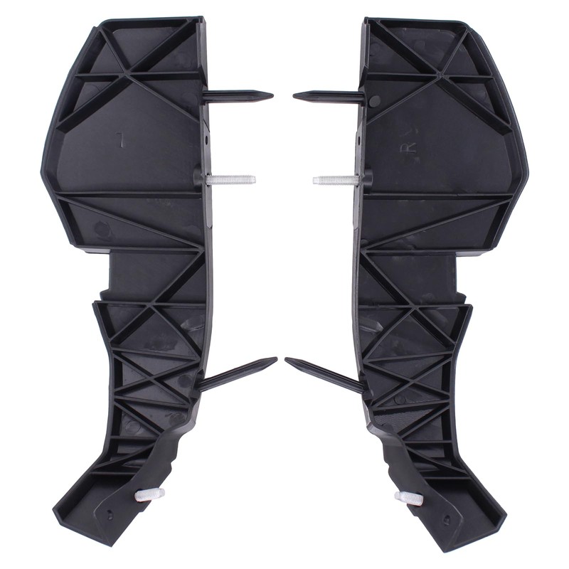 MOTOKU Front Driver and Passenger Side Bumper Bracket for Dodge