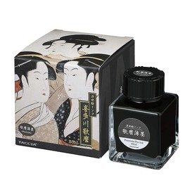 Nakabayashi TFPI-WD42-15 Fountain Pen Ink, Water Based Dye, Ukiyo-e Ink, Utamaro Kitagawa, Thin Ink