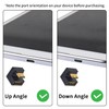 Poyiccot 180 Degree Angled Mini HDMI to HDMI Adapter, 8K