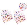 Outanaya Flower Nail Art Stickers 3D 8pcs Mixed Pattern Sticker