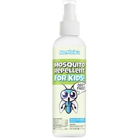 Ms. Pixie's Mosquito Repellent for Kids, DEET-Free Gentle Bug Spray for Children’s Skin & Outdoor Protection, 6 oz (180mL)