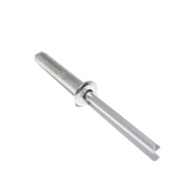 Blind Rivets 5 x 10 mm Pack of 40 Stainless Steel A2 (V2A) with Flat Head Form A Pop Rivets DIN 7337 - ISO 15983