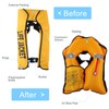 Manual Inflatable Life Jacket Outdoor Portable Life Vest Adult for