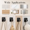 Mujigaga Ganci Adesivi, Appendi Accappatoio Bagno, per Bagno o Cucina,
