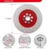 DT-DIATOOL Diamond Disc 125mm x M14 Vacuum Brazed Cutting Disc