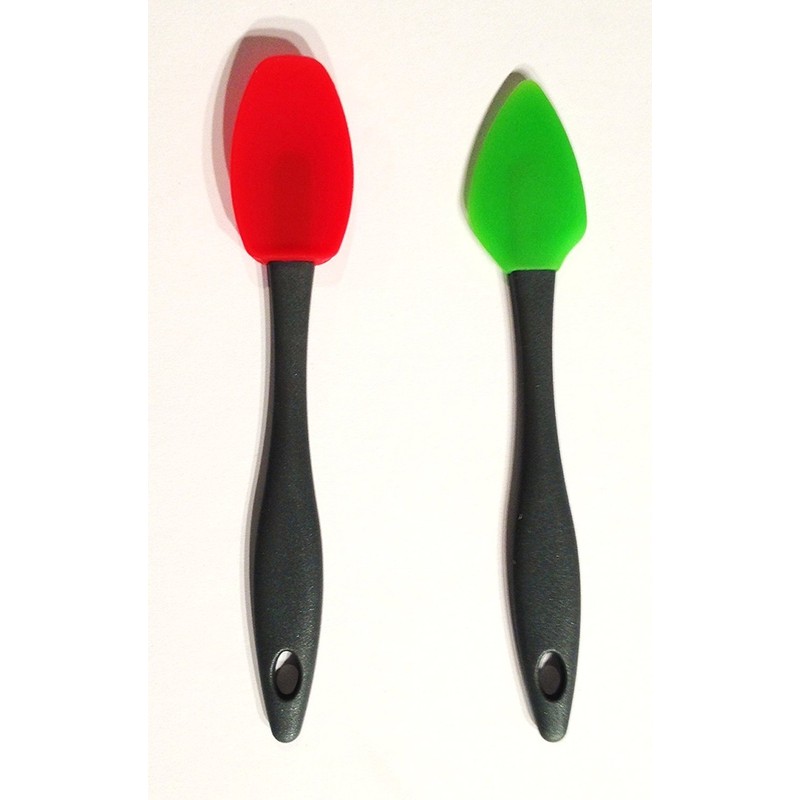 PrepSolutions Mini Silicone Spatulas – Set of 2, Flexible, Heat-Resistant,