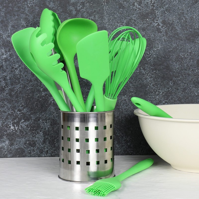 Chef Craft Premium - Espátula en ángulo de silicona, 28