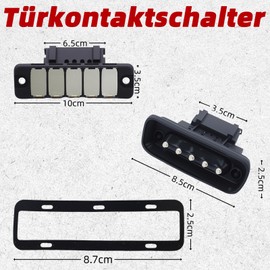 Door Contact Switch 5 Pin - Fits Mercedes V Class W447 / Vito W447 / Marco Polo W447 / Viano W639 / Vito W639 / Sprinter W907 W910 (907, 910) - Sliding Door Contact Switch