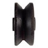 Sliding Barn Door V Groove Cast Iron Wheel 3"x1-1/4"