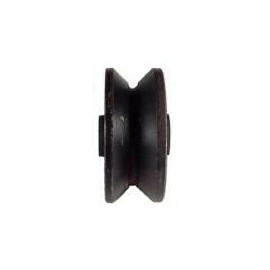 Sliding Barn Door V Groove Cast Iron Wheel 3"x1-1/4"