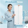 Sibba 100 Count Disposable Hair Drying Towels Bath Hair Towels,