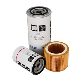 Sogoparts Filter Kit 2901091900 (Oil Separator 1622087100, Oil Filter 1513033701, Air Filter 1613900100) for Atlas Copco Air Compressor GX7, GX11, GA7, GA11