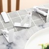 LAKYMIE Pack of 16 tablecloth clips, table cover clips, tablecloth