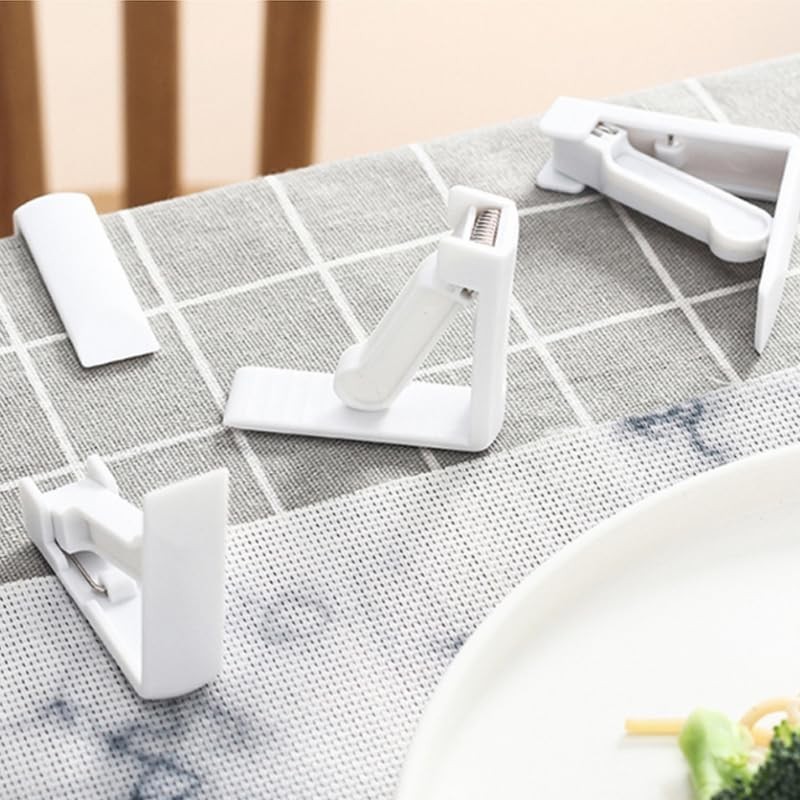 LAKYMIE Pack of 16 tablecloth clips, table cover clips, tablecloth