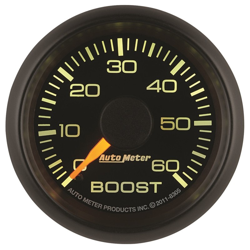 AutoMeter GM Boost Gauge