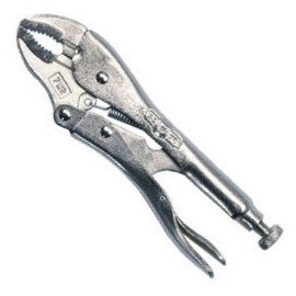 Irwin Vise Grip 0702L3 7" Curved Jaw Locking Pliers With Wire Cutter