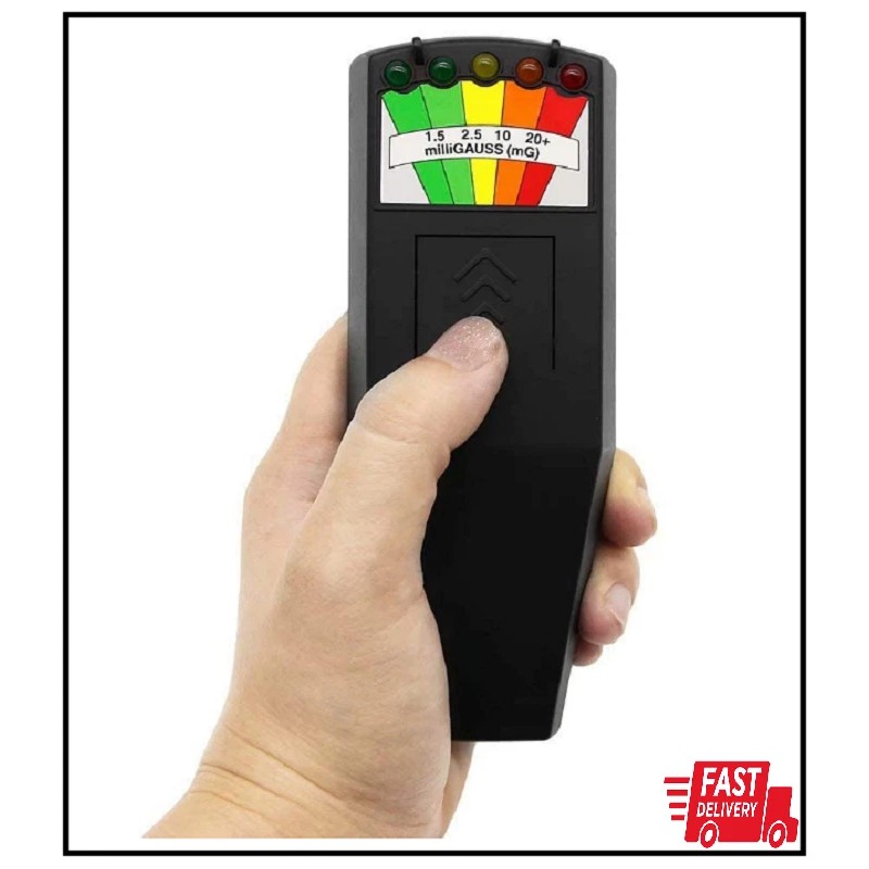 Meterk Handheld LED EMF Meter Magnetic Field Detector Ghost Hunting