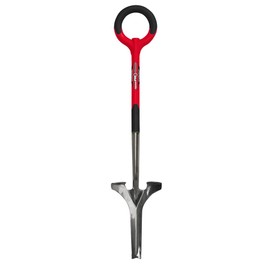 Radius Garden 20511 PRO Ergonomic Stainless Steel Weeder, Red