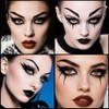 LOPHE 3Pcs Black Lip Kit Set | Matte Velvet Liquid