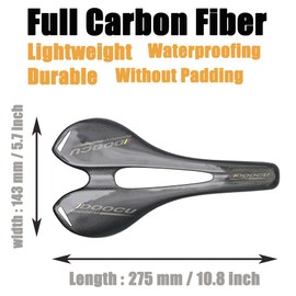 Carbon Bike Seat Bike Saddle Carbon Fiber Bicycle Seat Mountain Super Lightweight Bike Seats Road Bike Saddle Cycling MTB Saddles for Womens and Mens