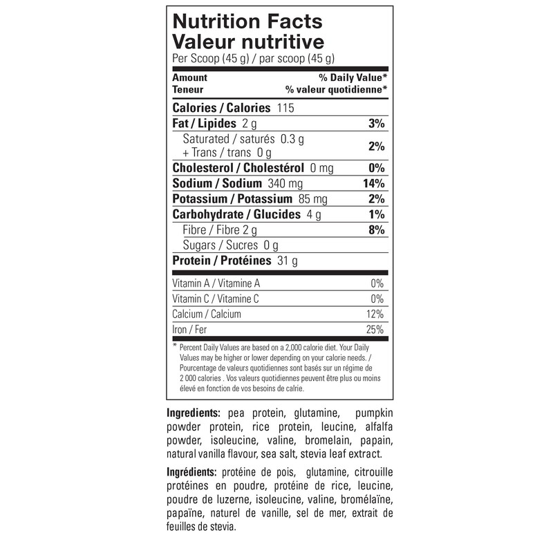 Vegan Pure Protein Vanilla