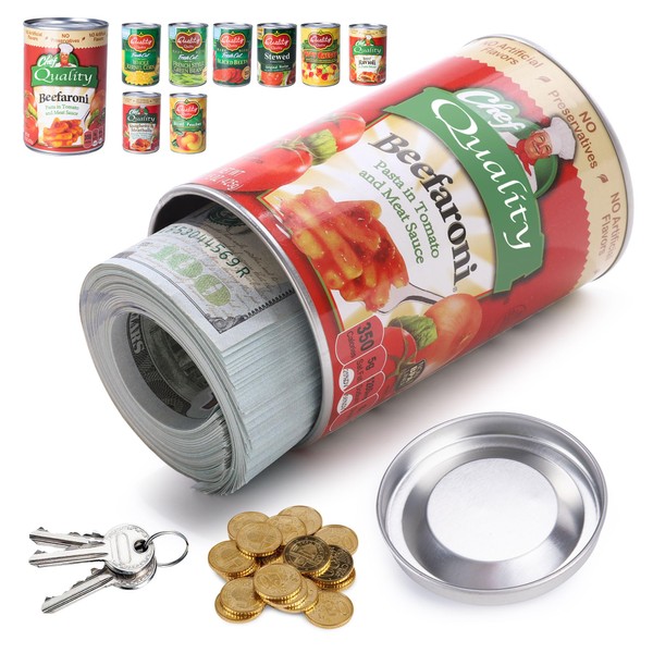 BarGifts Hidden Safe Can Diversion Safe Fake Can with Hidden