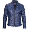 Decrum Mens Leather Jackets - Cafe Racer Leather Jacket |