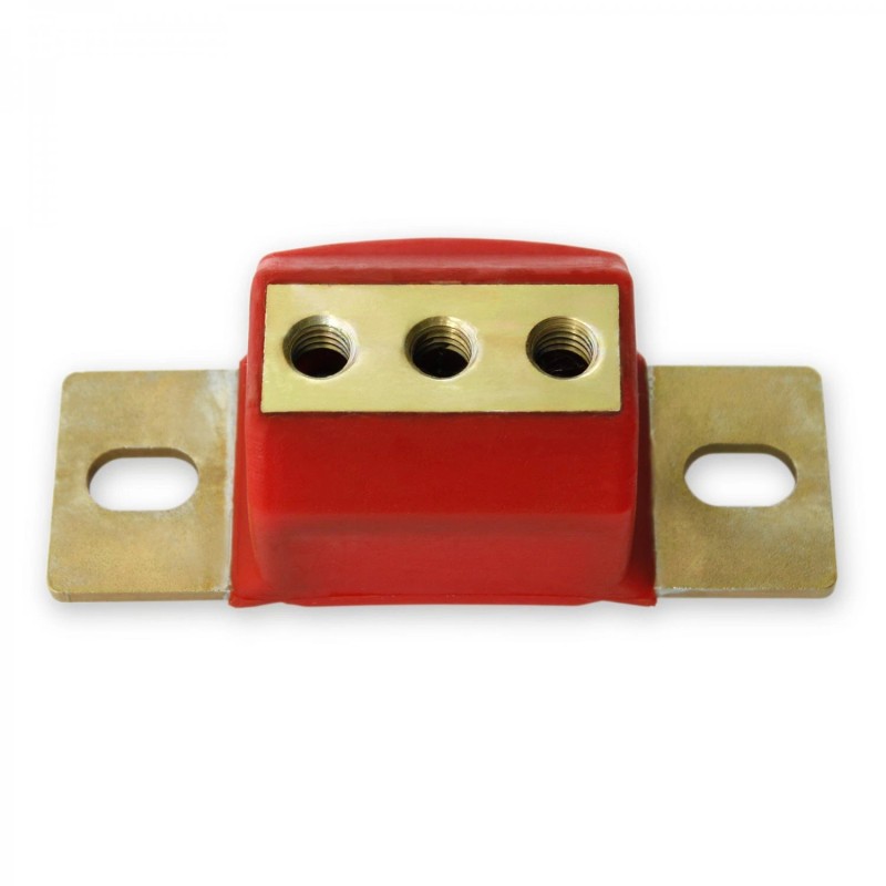 Helix Red Polyurethane GM LS Swap Transmission Mount Kit For