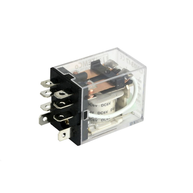 4X TEMCo Industrial Ice Cube Relay General Purpose 6 VDC