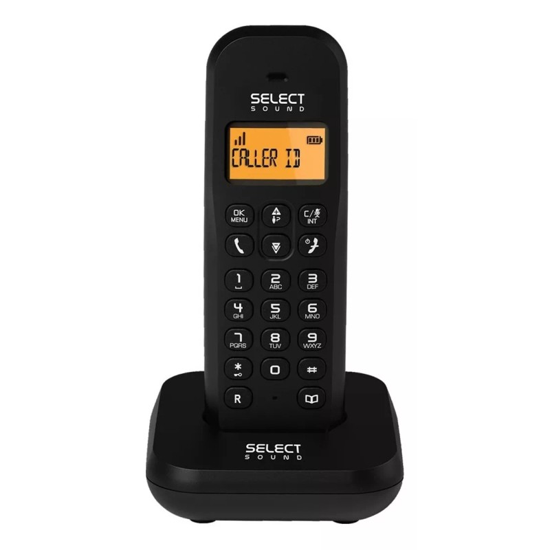 Select Sound Télefono Inalámbrico Select Sound 8033 Con Identificador Color