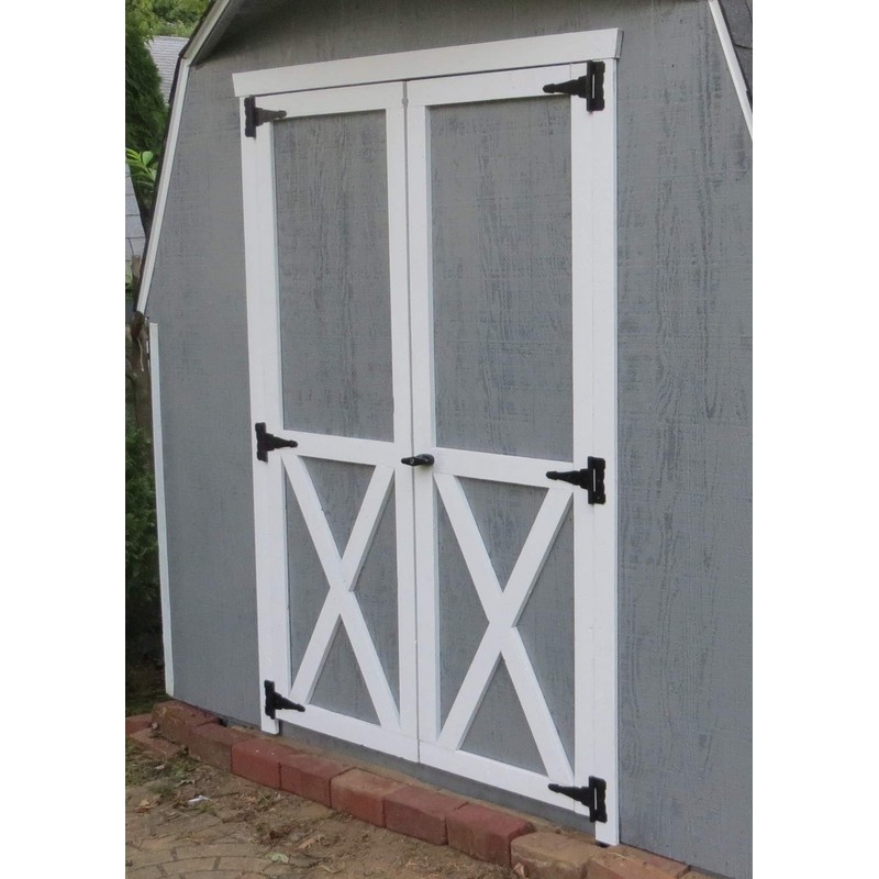 7-1/2" Stem Shed Door Latch T-Handle Lock Kit with 4