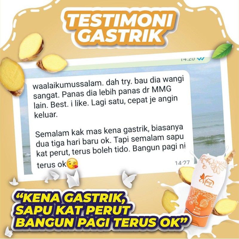 [ORIGINAL] MMG Massage Gel Lavender, Apple, Halia, Timun Bidara Minyak