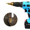 3PCS HSS Step Bits, High Speed Steel Step Drill Bits